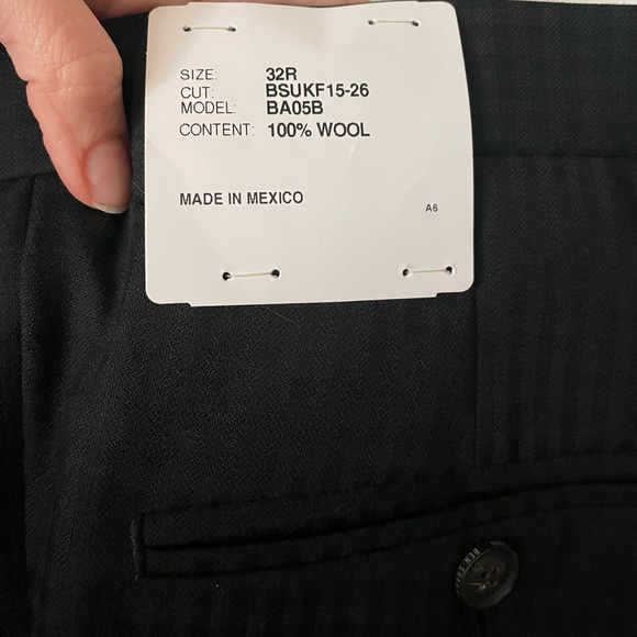 NWT Ben Sherman Camden Tailored Suit in Black size 32R - Picture 6 of 8
